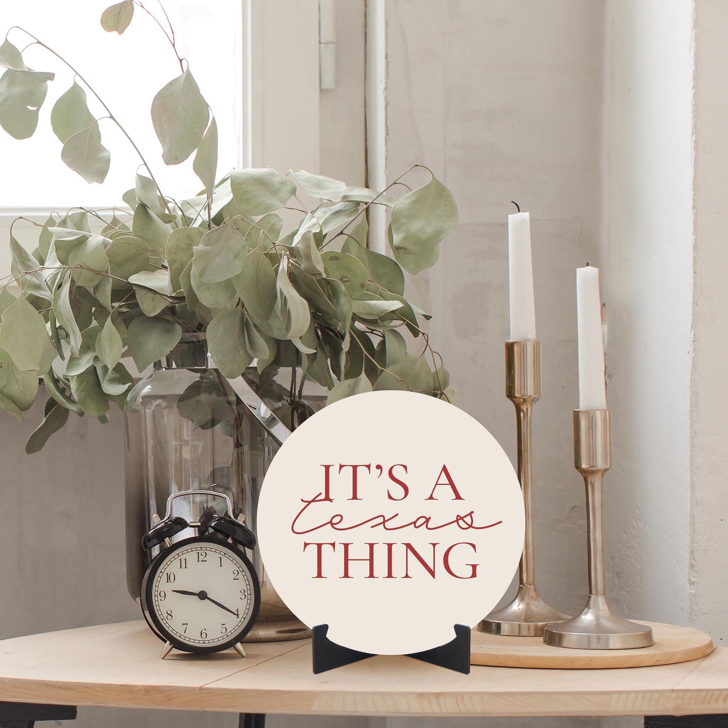 Modern Minimalist Texas It S A Texas Thing | Wood Sign | Eaches | Min 1