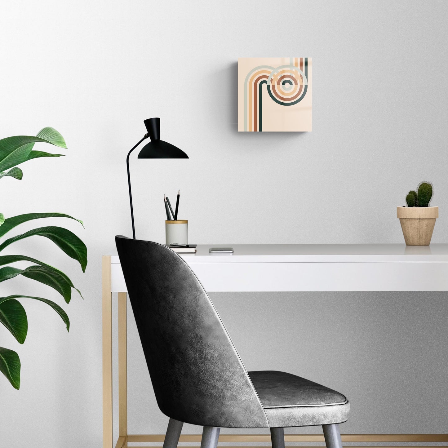 Modern Minimalist Line Art | Hi-Def Glass Art | Eaches | Min 2