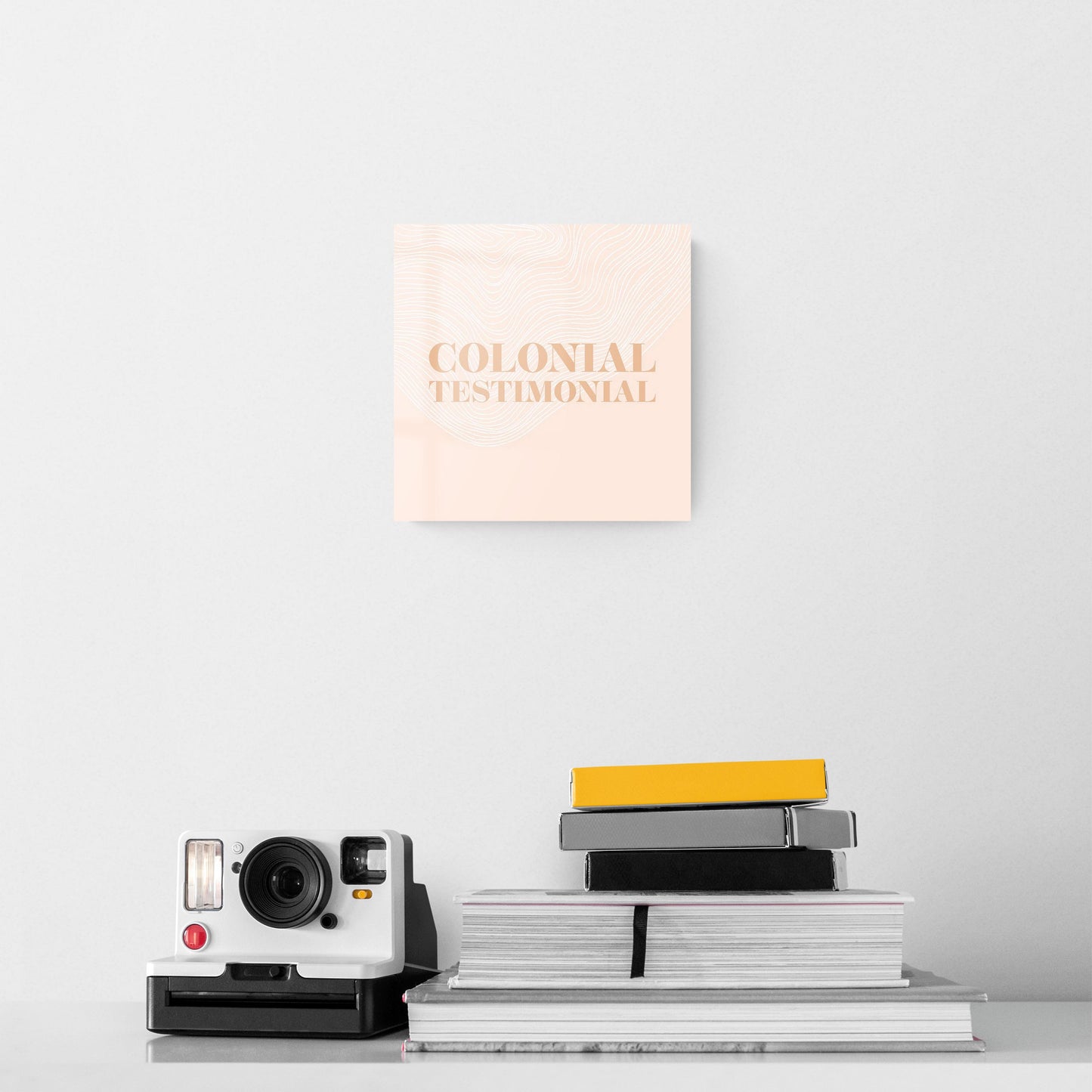 Modern Minimalist Pennsylvania Colonial Quip | Hi-Def Glass Art | Eaches | Min 2