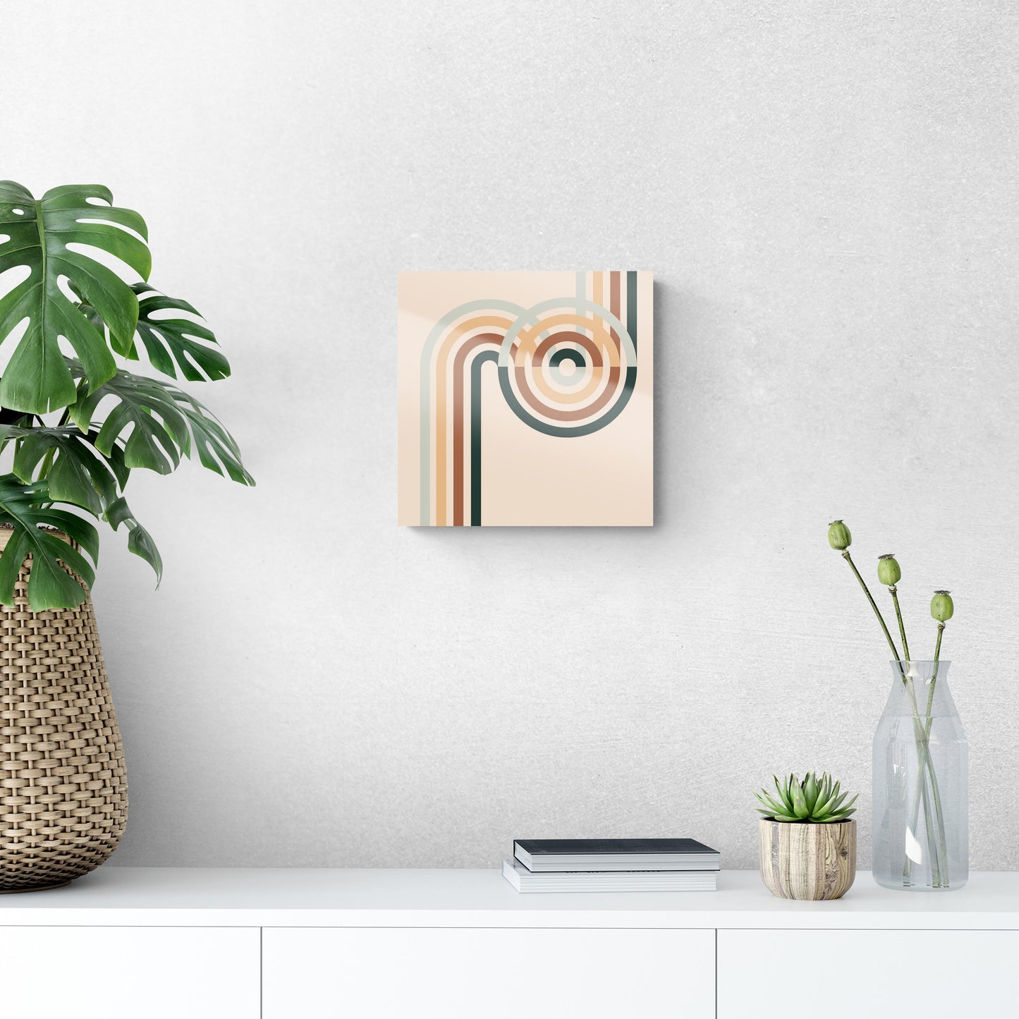 Modern Minimalist Line Art | Hi-Def Glass Art | Eaches | Min 1