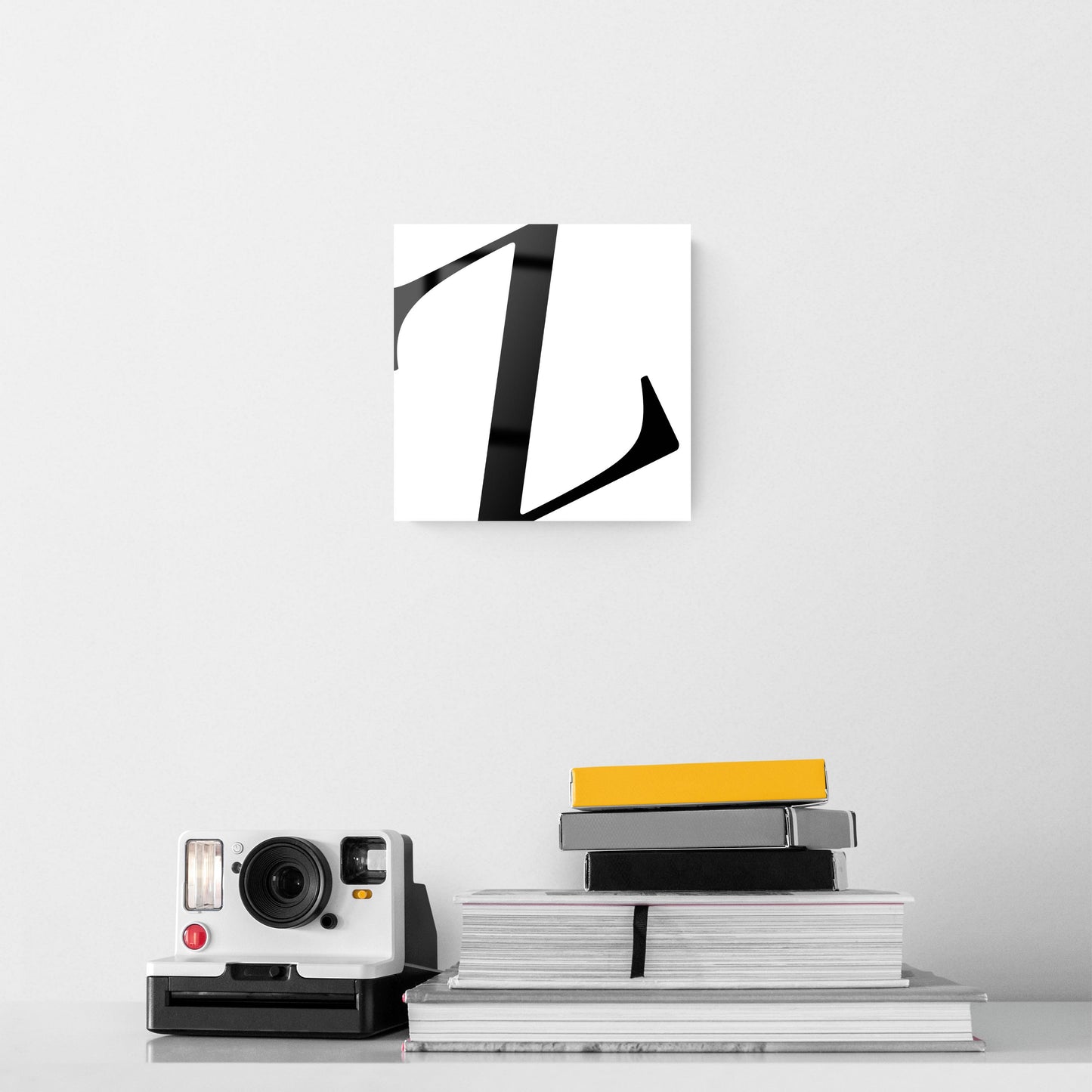 Minimal Monogram Z | Hi-Def Glass Art | Eaches | Min 2