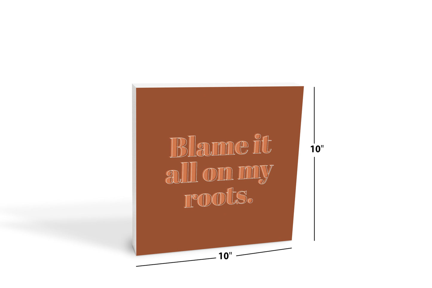 Modern Minimalist Arkansas Roots | Wood Block | Eaches | Min 2