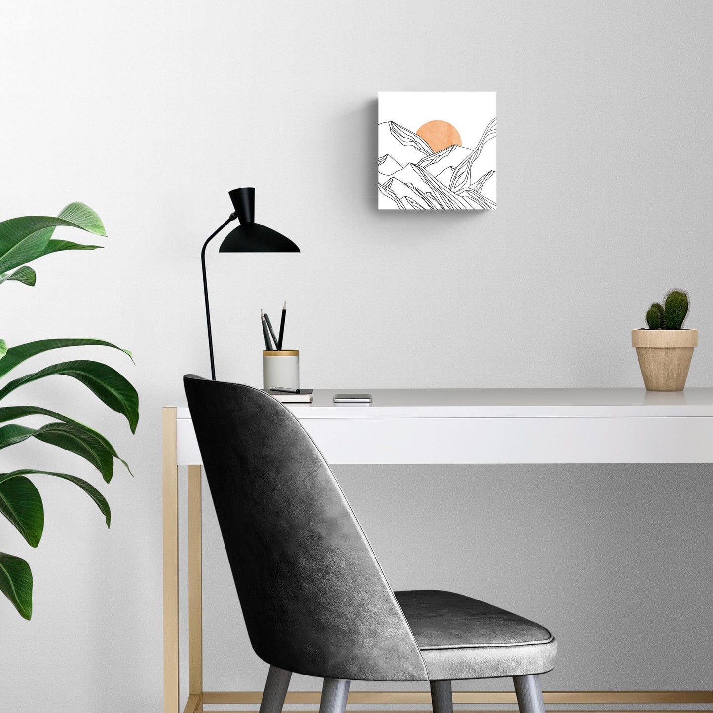 White Mountain Sun Lines | Hi-Def Glass Art | Eaches | Min 2