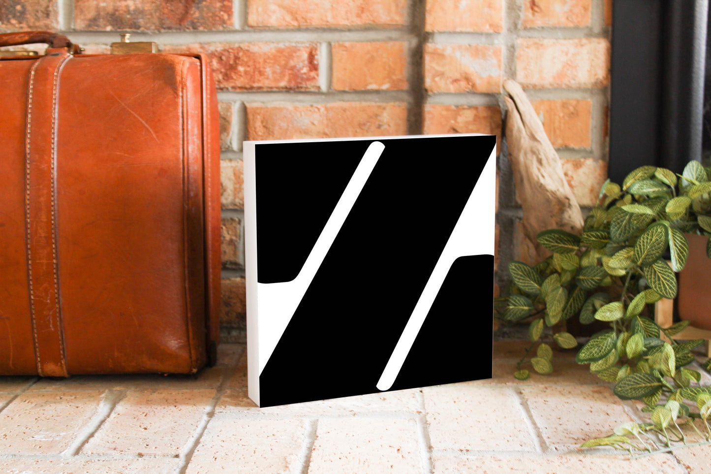 Fun Chunky Monogram Z | Wood Block | Eaches | Min 2