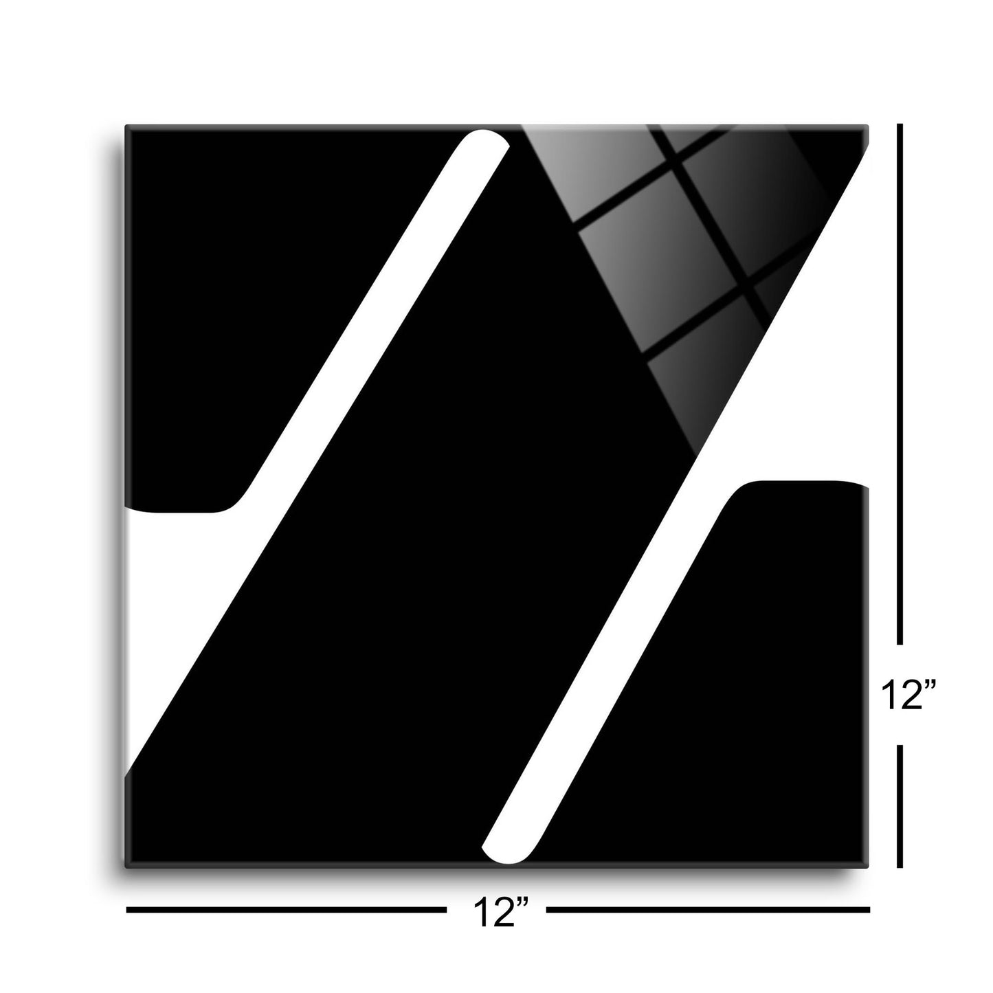 Fun Chunky Monogram Z | Hi-Def Glass Art | Eaches | Min 1