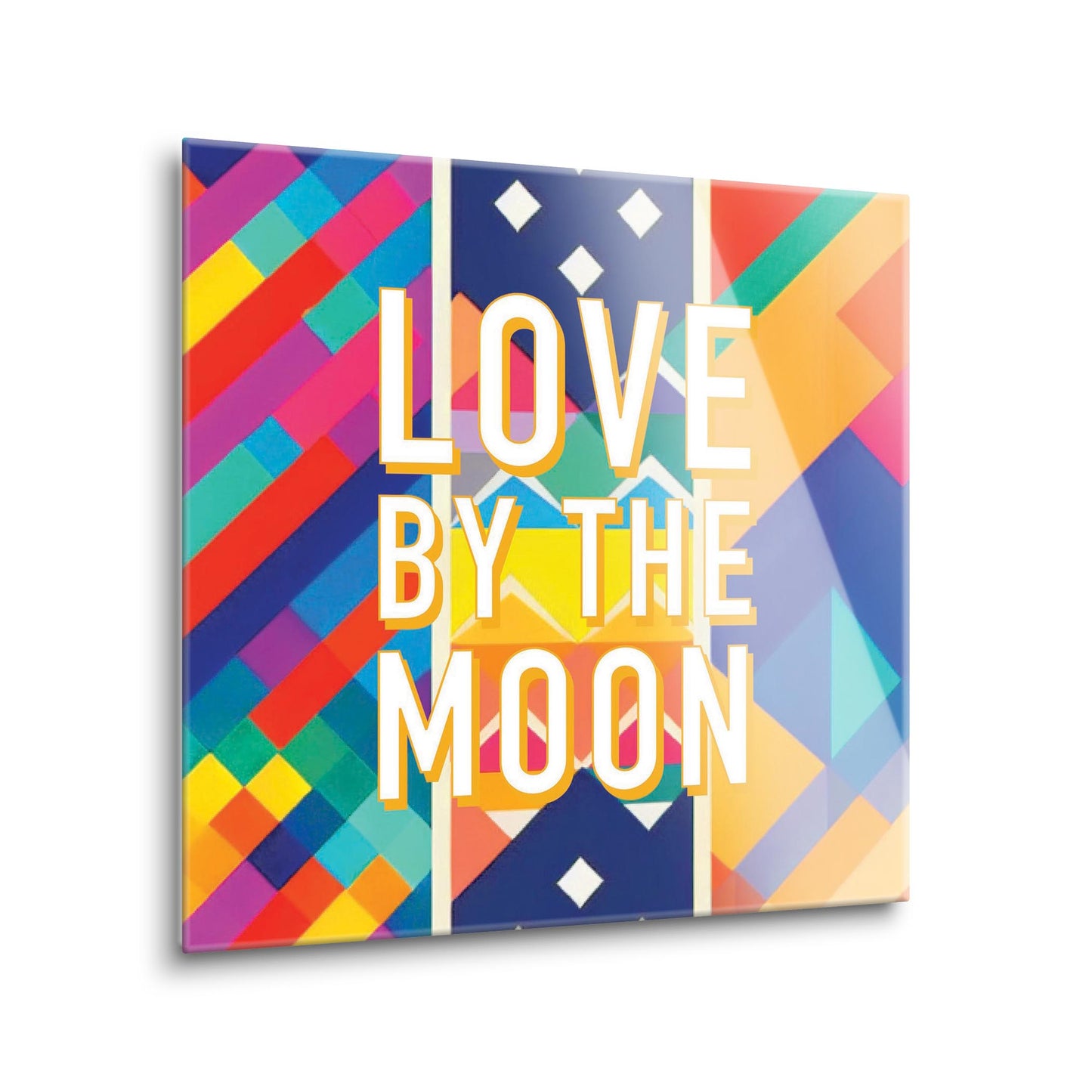 Love By The Moon | Hi-Def Glass Art | Eaches | Min 1
