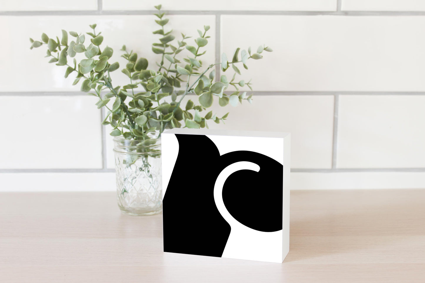 Fun Chunky Monogram R | Wood Block | Eaches | Min 4