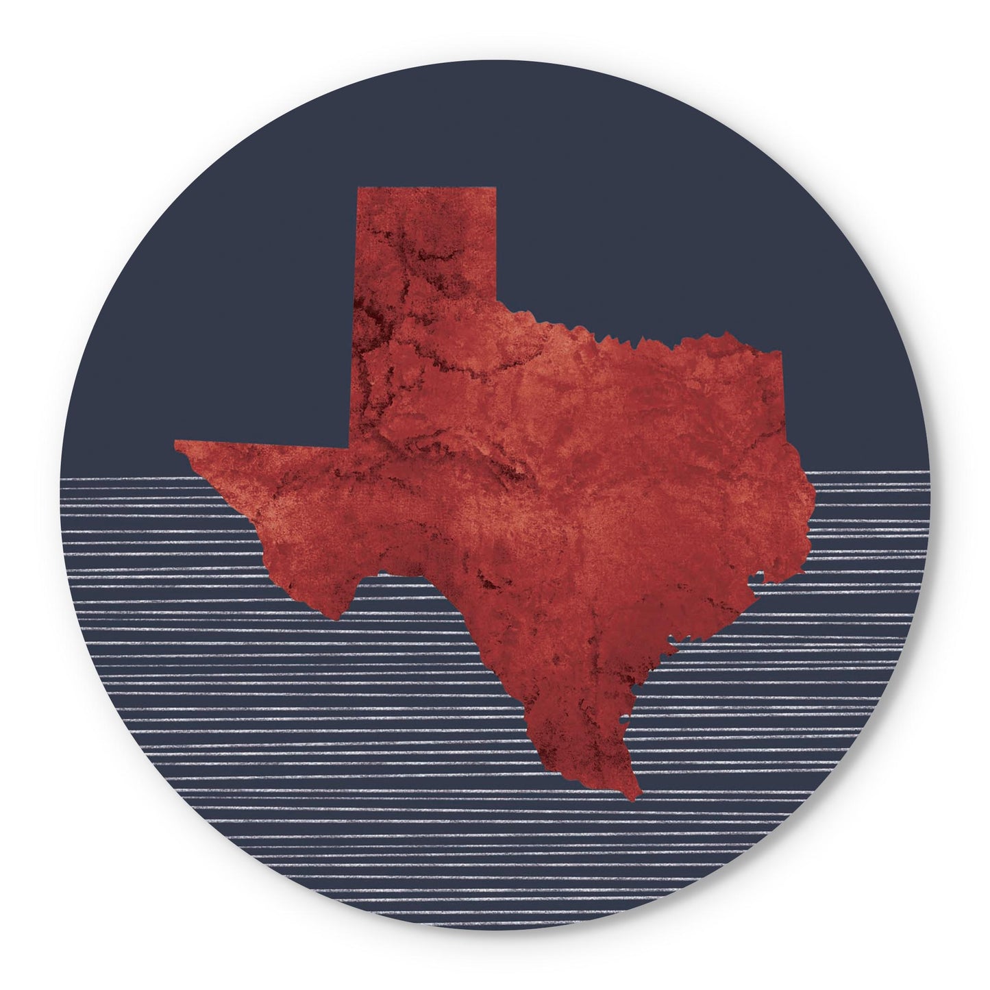 Modern Minimalist Texas Straight Line State Shape | Wood Sign | Eaches | Min 1