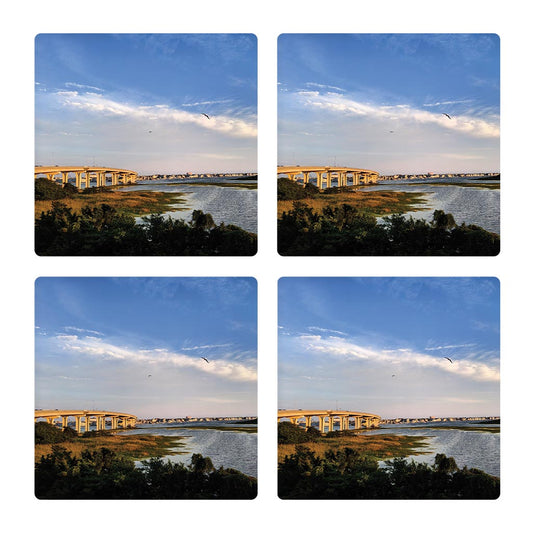 OCNJ Photo | Absorbent Coasters | Set of 4 | Min 2