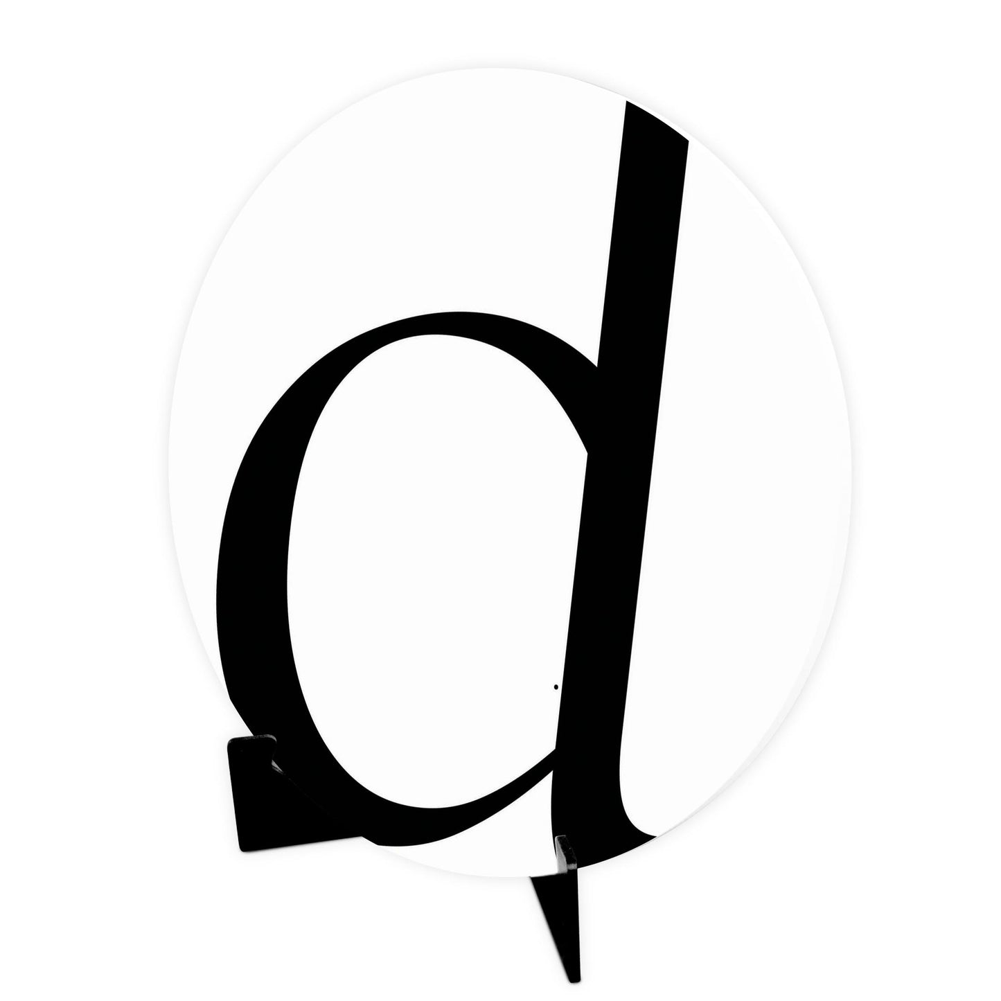 Minimalist Monogram D| Wood Sign | Eaches | Min 1